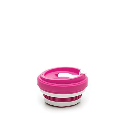 Evo Eco-Friendly Collapsible Cup - Raspberry