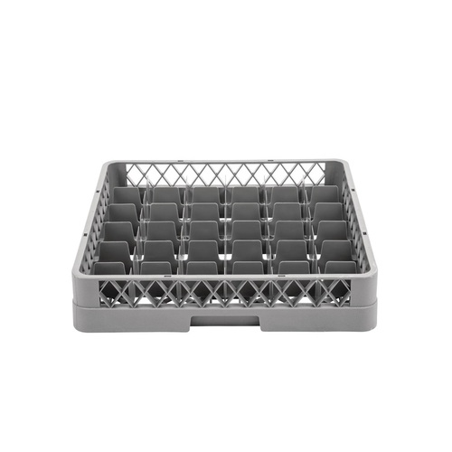 Vogue Glass Rack Grey (36 Compartments) 100x500x500mm
