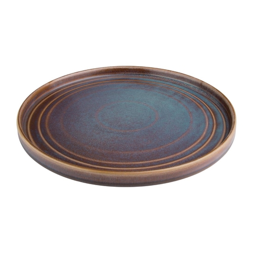 Olympia Cavolo Iridescent Flat Round Plate 270mm (Box of 4) - FD916