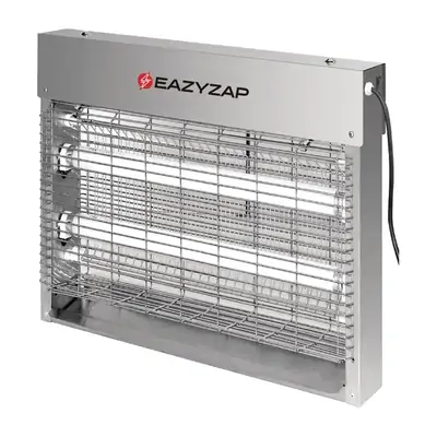 Eazyzap Brushed Stainless Steel LED Bug Zapper Small