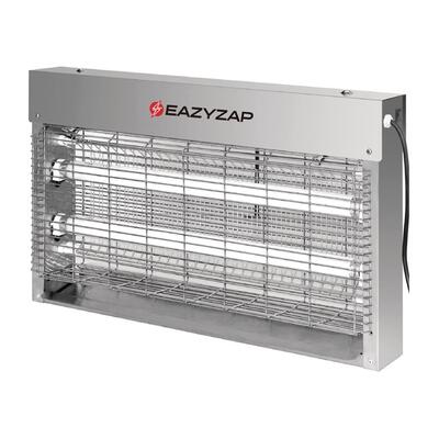 Eazyzap Brushed Stainless Steel LED Bug Zapper Medium