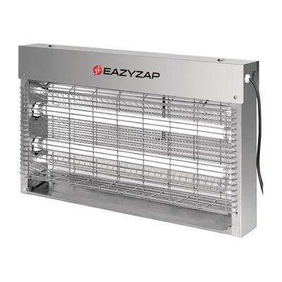 Eazyzap Brushed Stainless Steel LED Bug Zapper Large