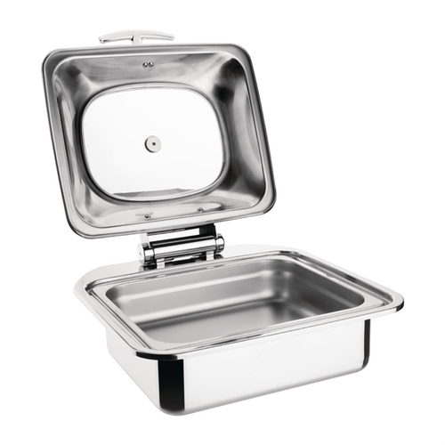 Olympia Induction Chafer - 1/2 with Glass Lid