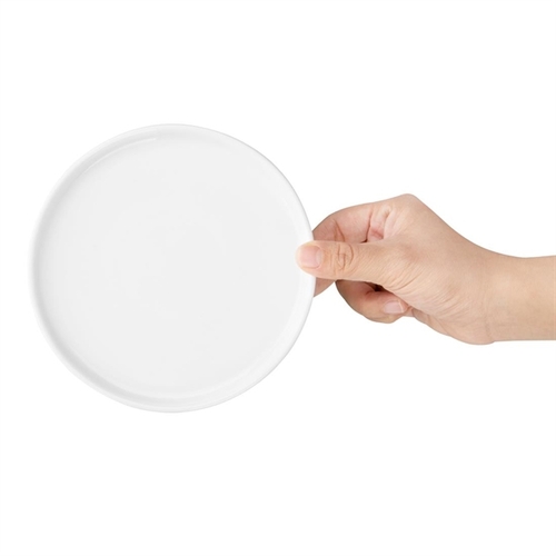 Olympia Whiteware Flat Round Plate - 150mm (Box of 6) - FW812