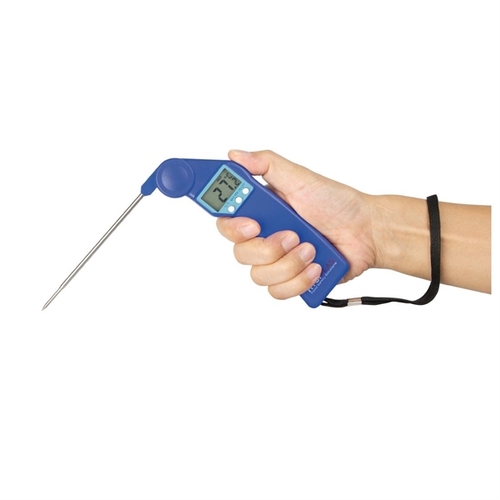 Hygiplas EasyTemp Probe Thermometer Colour Coded Blue Fish