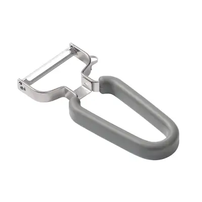 Savannah Y Peeler with Stainless Steel Blade - Grey