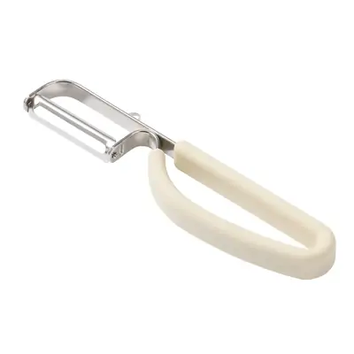 Savannah Swivel Peeler Stainless Steel Blade - Cream