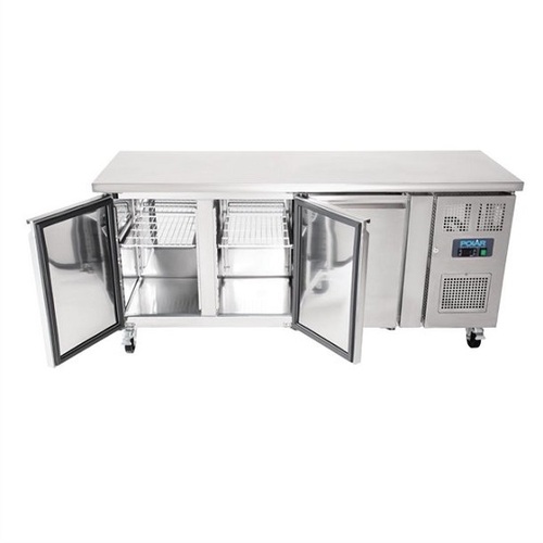 Polar G378-A U-Series 3 Door Counter Fridge 339Ltr