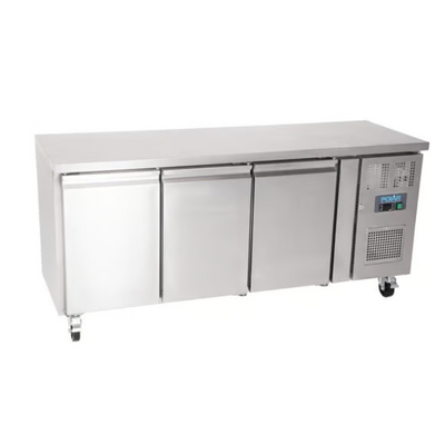 Polar G378-A U-Series 3 Door Counter Fridge 339Ltr