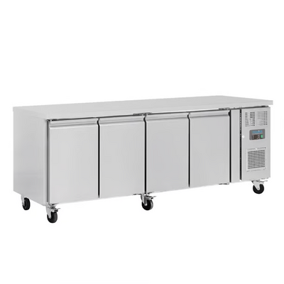 Polar G379-A U-Series 4 Door Counter Fridge 449Ltr