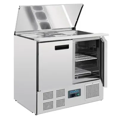 Polar G606-A G-Series Saladette Counter Fridge 240Ltr
