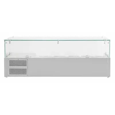 Polar G608-A G-Series Countertop Prep Fridge 5x 1/4 GN