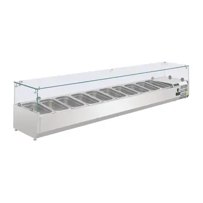 Polar G611-A G-Series Countertop Prep Fridge 10x 1/4 GN