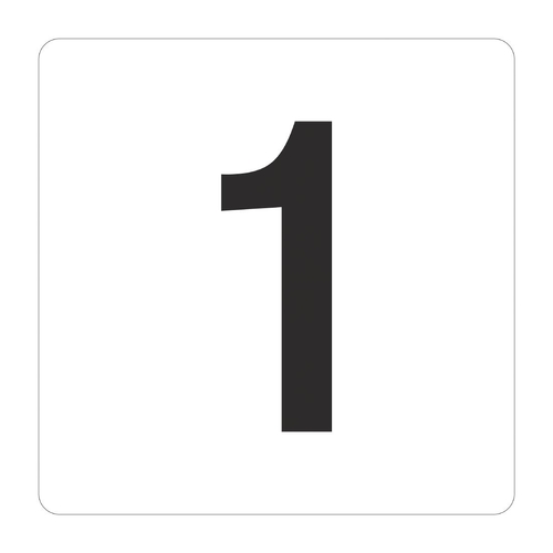 Olympia Table Numbers Set 1-50