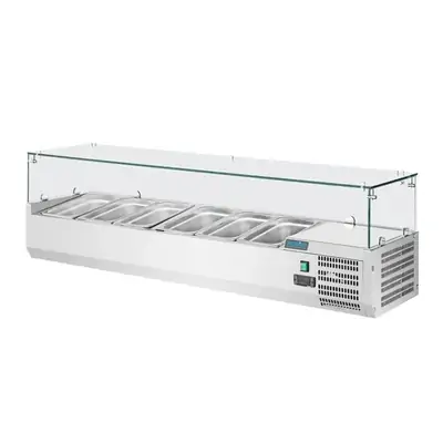 Polar GD876-A G-Series Countertop Prep Fridge 5x 1/3 GN & 1x 1/2 GN