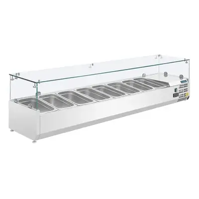Polar GD877-A G-Series Countertop Prep Fridge 8x 1/3 GN