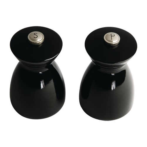 Olympia Salt & Pepper Mill Set 115mm Dark Wood