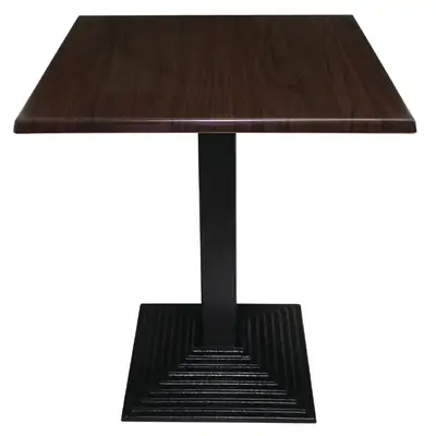 Bolero Square Table Top Dark Brown 700mm