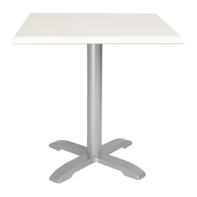 Bolero Square Table Top White 700mm
