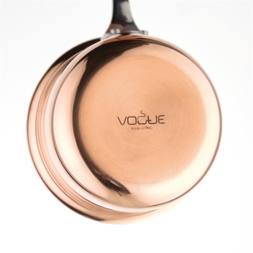 Vogue Copper Tri Wall Mini Saucepan 90mm