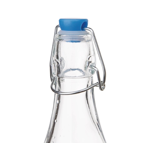 Olympia Glass Flip Top Water Bottle - 1180ml (Box 6)