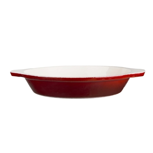 Vogue Round Gratin Red 400ml
