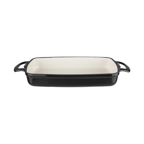 Vogue Rectangular Dish Black 55x390x235mm