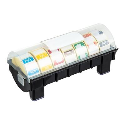 Hygiplas "Day of the Week Labels with " Dispenser"