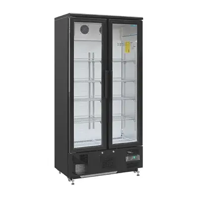 Polar GJ449-A G-Series Upright Back Bar Cooler with Hinged Doors 490Ltr
