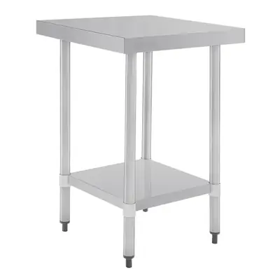 Vogue Stainless Steel Prep Table 600x700x900mm