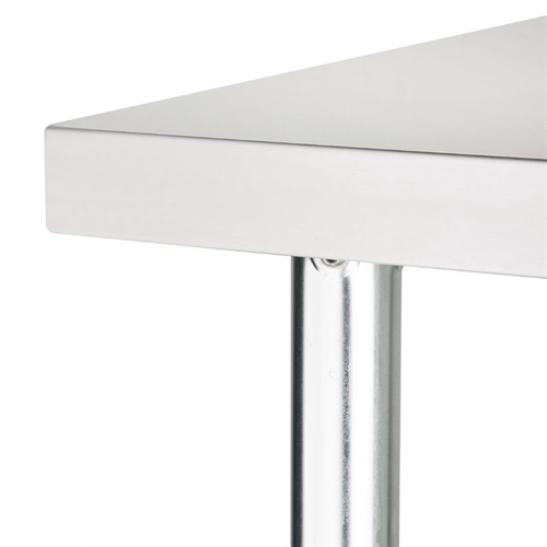Vogue Stainless Steel Prep Table 900x700x900mm
