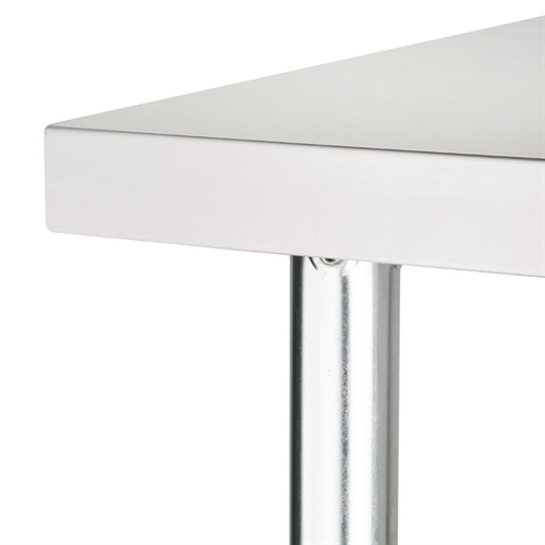 Vogue Stainless Steel Prep Table - 900 x 700 x 900mm