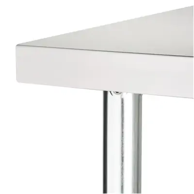 Vogue Stainless Steel Prep Table 900x700x900mm