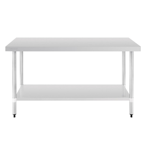 Vogue Stainless Steel Prep Table 1500x700x900mm