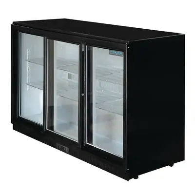 Polar GL006-A G-Series Counter Back Bar Cooler with Sliding Doors 330Ltr