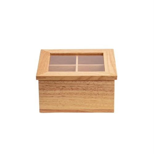 Olympia Mini Tea Box with Lid - 90x200x160mm 3 1/2x8x6 1/4"