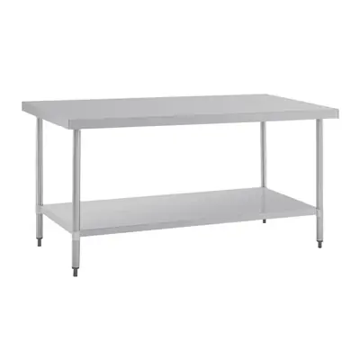 Vogue Stainless Steel Centre Table 1800x900dx900h