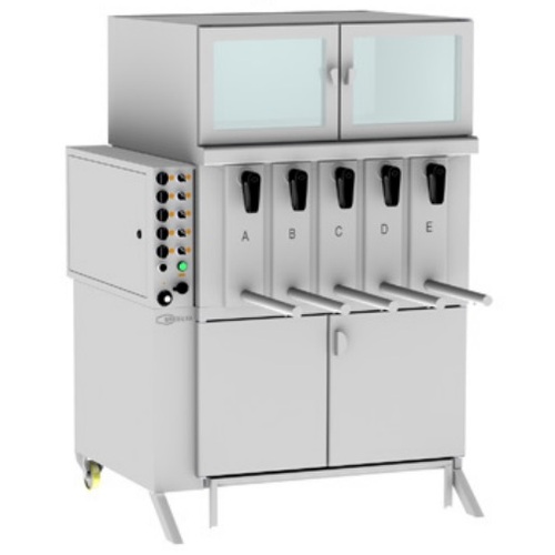 Gresilva GV5 5 Compartment Electric Vertical Grill System