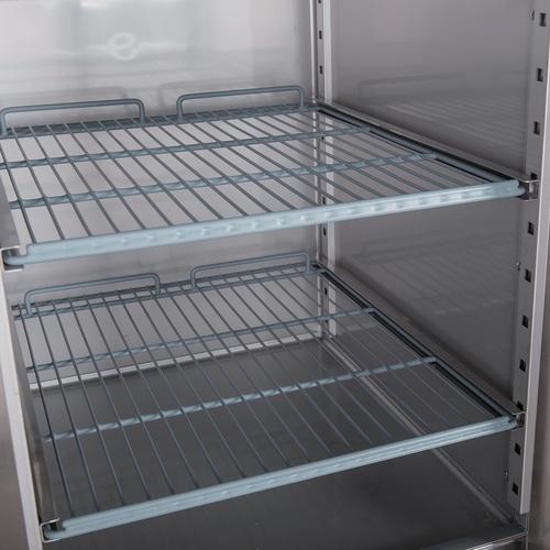 Exquisite GSC1410H - 2 Solid Door Upright Storage Fridge