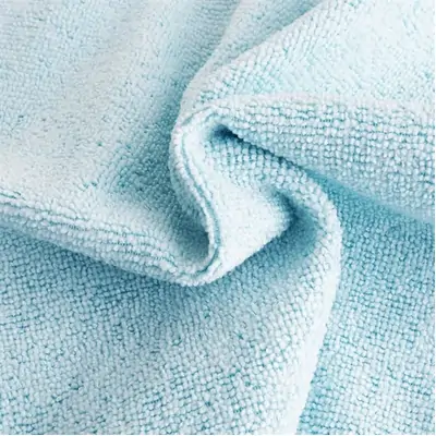 Jantex Microfibre Cloths Blue 400X400mm (Pack of 5)
