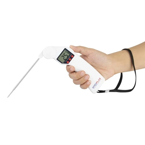 Hygiplas EasyTemp Probe Thermometer White Bakery & Dairy