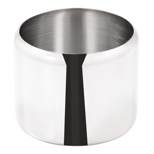 Olympia Concorde Sugar Bowl Stainless Steel 140ml
