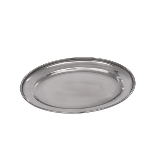 Olympia Stainless Steel Oval Service Tray 200mm - K360
