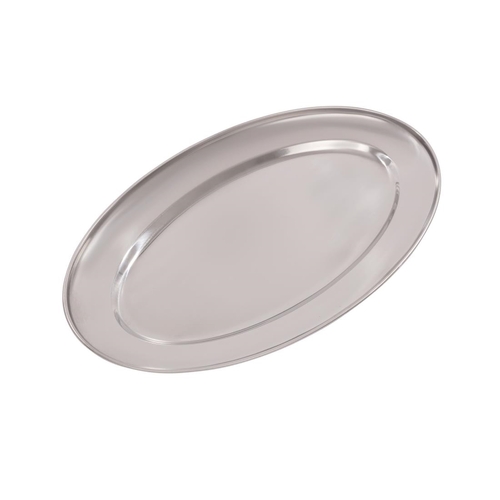 Olympia Stainless Steel Oval Service Tray 350mm