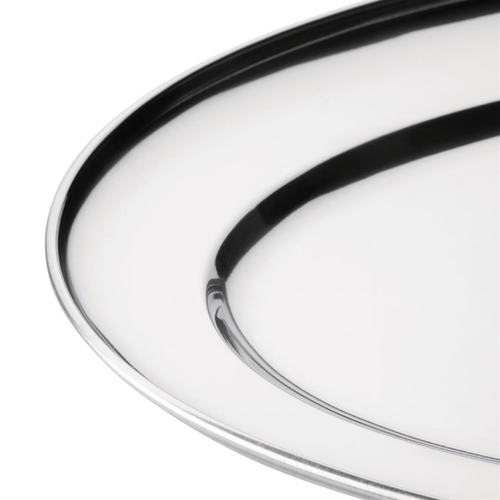 Oval Serving Flat St/St - 24" - K369