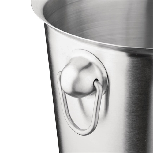 Olympia Stainless Steel Wine Bucket Brushed 8 Pint