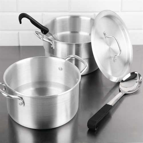 Vogue Double Boiler with Lid No Spout 4Ltr