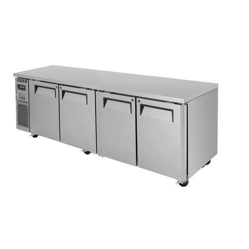 Turbo Air KUR24-4-N - Undercounter 4 Door Fridge 2400mm wide
