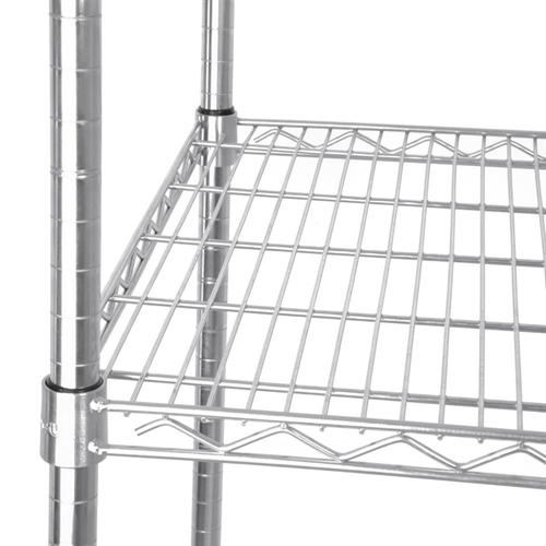 Vogue Flat Pack 4 Shelf Unit 1220x460x1830mm