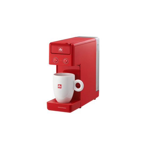 Illy Caffe Iperespresso Y3.3 Home Espresso Capsule Coffee Machine - Red - LY-Y3.3RED